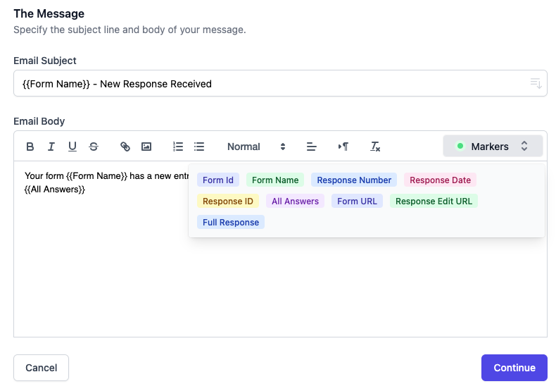 Personalized Emails